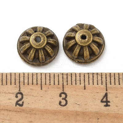 Tibetan Style Alloy Beads TIBE-P003-69AB-1
