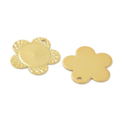 Rack Plating Brass Pendants KK-G515-52G-1