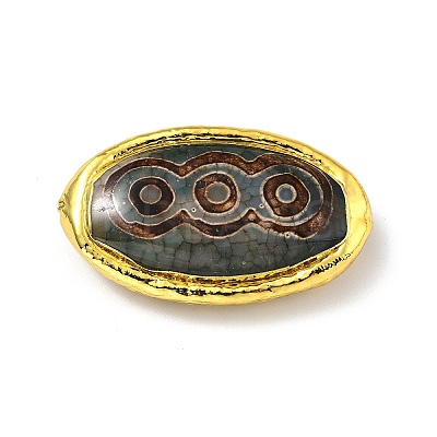 Tibetan Style dZi Beads LS-KK-F836-07A-G-1