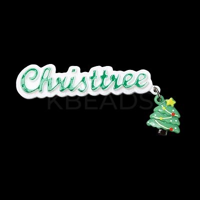 Christmas Theme Opaque Resin Cabochons LS-CRES-D011-01I-1