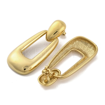 Ion Plating(IP) 304 Stainless Steel Stud Earrings for Women EJEW-N054-23G-1