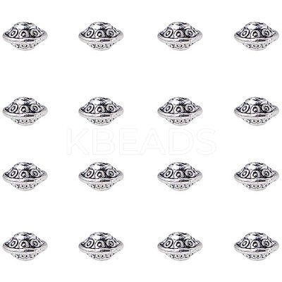 Tibetan Style Alloy Spacer Beads TIBEB-PH0004-06AS-1
