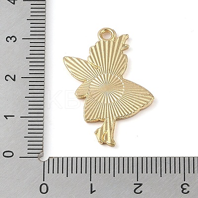 Golden Plated Alloy Eanaml Pendants LS-PALLOY-S184-04G-B-1