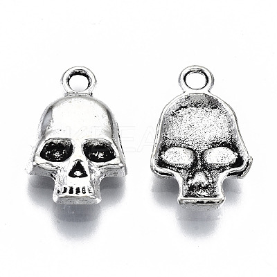 Tibetan Style Alloy Pendants TIBEP-S319-109AS-RS-1