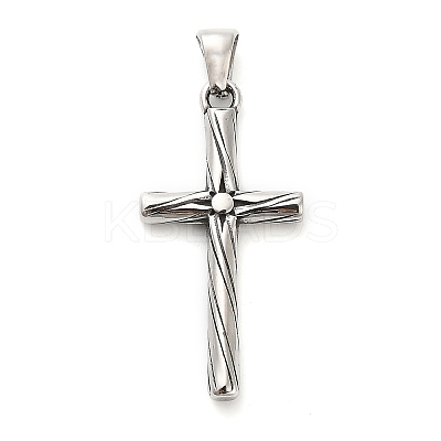 316 Surgical Stainless Steel Pendants STAS-A123-13AS-1
