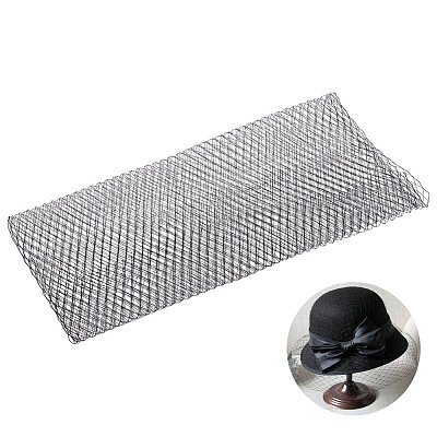 Polyester Birdcage Bridal Veil Netting AJEW-WH0471-103B-01-1