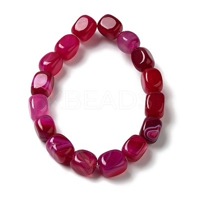 Natural Agate Beads Strands G-H295-A01-01-1
