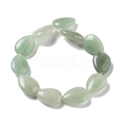 Natural Green Aventurine Beads Strands G-P528-L14-01-1
