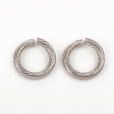 Tarnish Resistant 304 Stainless Steel Open Jump Rings STAS-G224-23P-04-1