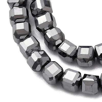 Synthetic Terahertz Stone Beads Strands G-H327-L03-02-1
