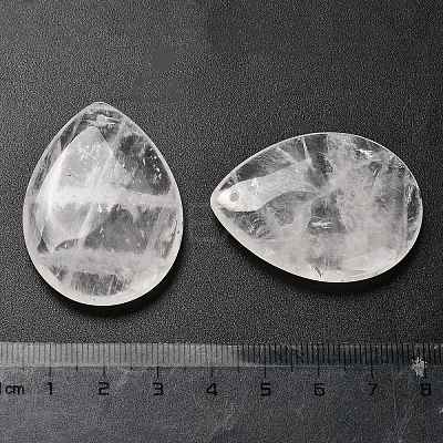 Natural Quartz Crystal Pendants G-Z088-02J-1