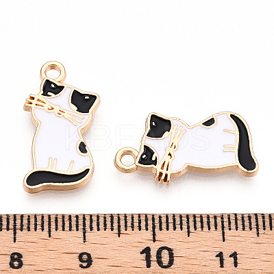Alloy Enamel Pendants PALLOY-N170-030A-NR-1