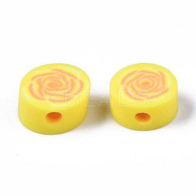 Handmade Polymer Clay Beads CLAY-N008-022J-1