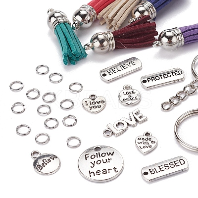 DIY Keychain Making Kit DIY-YW0003-69-1