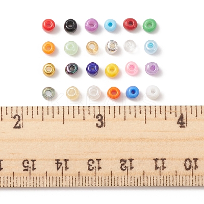 420G 28 Style 6/0 Glass Seed Round Beads SEED-FS0001-06-1