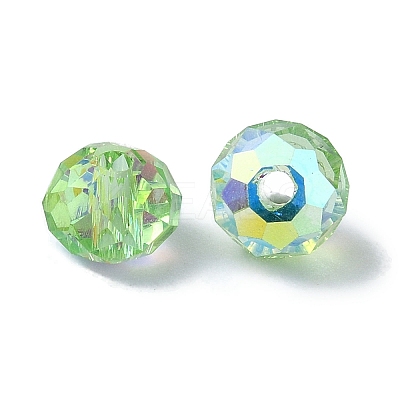 AB Color Plated Glass Beads EGLA-P059-03A-AB10-1
