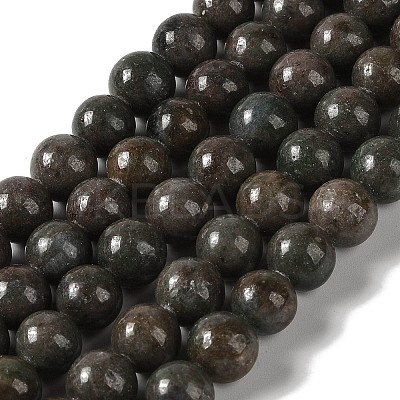 Natural Red Green Jasper Beads Strands G-P530-B03-04-1