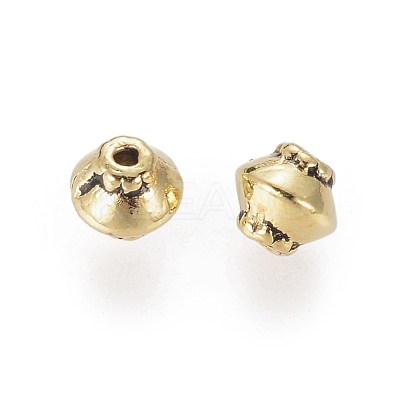 Tibetan Style Spacer Beads GLF0256Y-NF-1
