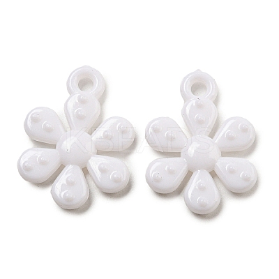 Opaque Acrylic Pendants SACR-L007-048B-1