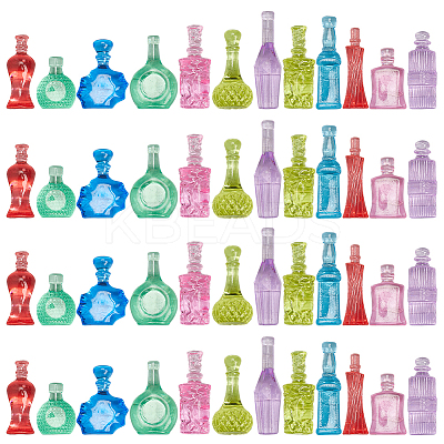 100Pcs Plastic Beads KY-CP0001-14-1