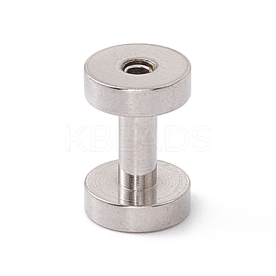 Non-Tarnish 304 Stainless Steel Ear Plugs Gauges EJEW-G317-01C-P-1