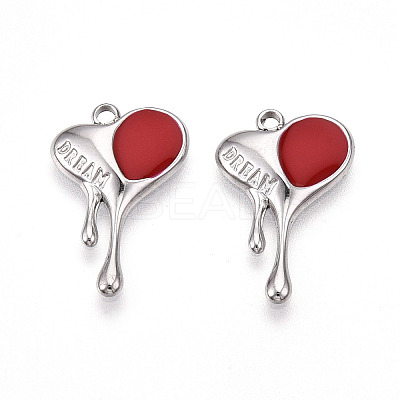 304 Stainless Steel Pendants STAS-N108-12P-1