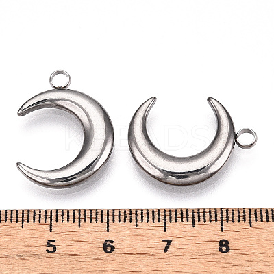 Tarnish Resistant 201 Stainless Steel Pendants X-STAS-R100-06-1