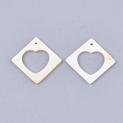 Freshwater Shell Pendants SHEL-S274-66-1
