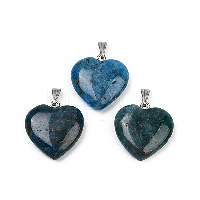 Natural Apatite Pendants G-G956-B81-1