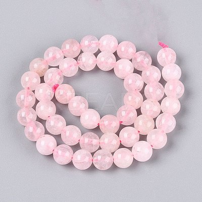 Natural Rose Quartz Beads Strands G-Q601-13A-08-1
