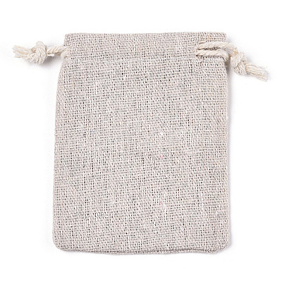 Cotton Packing Pouches Drawstring Bags LS-X-ABAG-R011-7x9-1