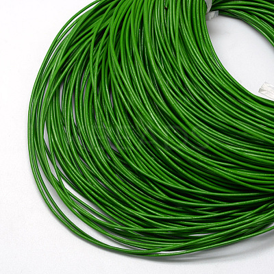 Spray Painted Cowhide Leather Cords X-WL-R001-1.5mm-32-1