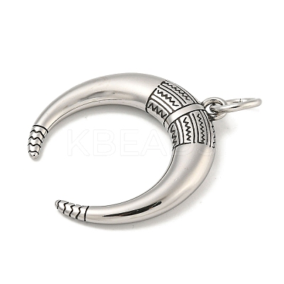 316 Surgical Stainless Steel Pendants STAS-Z073-106AS-1