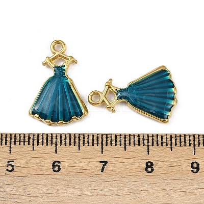 304 Stainless Steel Enamel Pendants STAS-Z140-10G-1