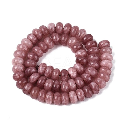 Natural White Jade Beads Strands G-Q613-01F-32-1