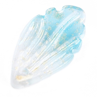 Transparent Glass Pendants GLAA-H102-B06-1