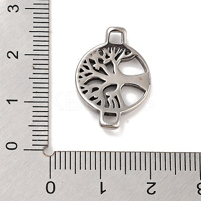 Tarnish Resistant 304 Stainless Steel Tree of Life Links STAS-L274-014P-1