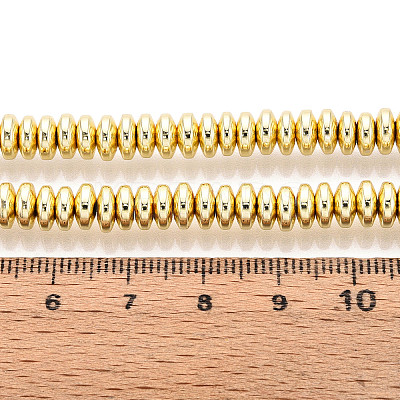 Electroplate Non-magnetic Synthetic Hematite Bead Strands X-G-Q465-11G-1