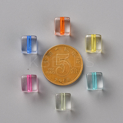 Transparent Acrylic Beads TACR-S154-12A-1