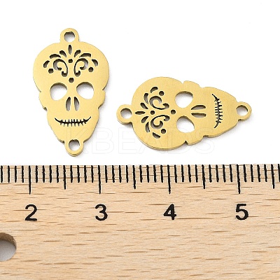 Ion Plating(IP) 201 Stainless Steel Connector Charms STAS-A090-15G-1