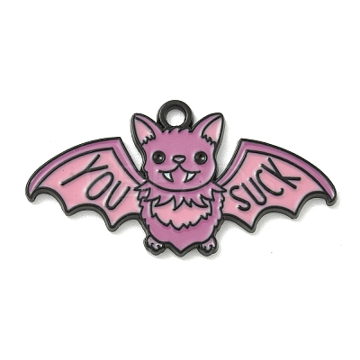 Halloween Theme Alloy Enamel Pendants X1-ENAM-I060-07C-1