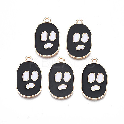 Alloy Enamel Pendants ENAM-S130-21D-1