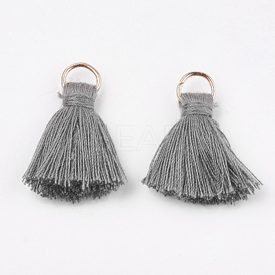 Polycotton(Polyester Cotton) Tassel Pendant Decorations FIND-S280-02-1
