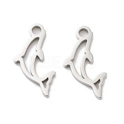 Non-Tarnish 316 Surgical Stainless Steel Charms STAS-Q314-17P-1