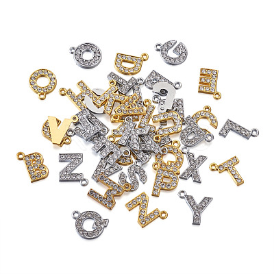 Alloy Crystal Rhinestone Pendants & Alloy Micro Pave Cubic Zirconia Rhinestone Pendants ALRI-TA0001-06-RS-1