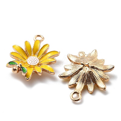 Alloy Enamel Pendants FIND-H016-01G-05-1