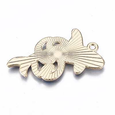 Eco-Friendly Alloy Enamel Pendants LS-X-ENAM-Q437-032-NR-1