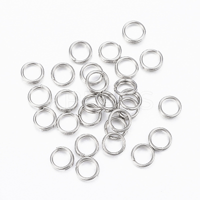 Non-Tarnish 304 Stainless Steel Split Rings X-STAS-H413-04P-A-1