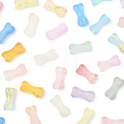 130Pcs 13 Colors Gradient Color Transparent Acrylic Beads OACR-FS0002-04-1
