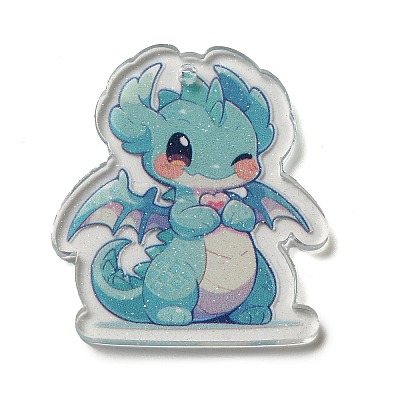 Acrylic Pendants OACR-O007-07E-1